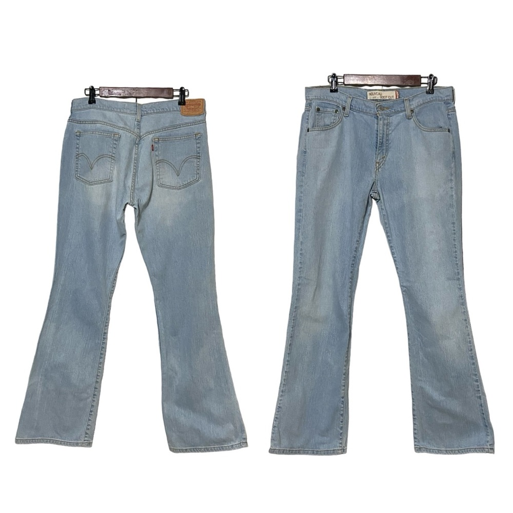 Vintage Levi’s 515 Nouveau Boot Cut Light Washed Jeans Blue
